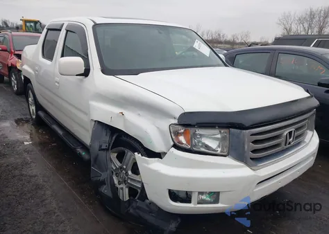 2014 Honda Ridgeline Rtl from USA, damaged, VIN 5FPYK1F51EB013880